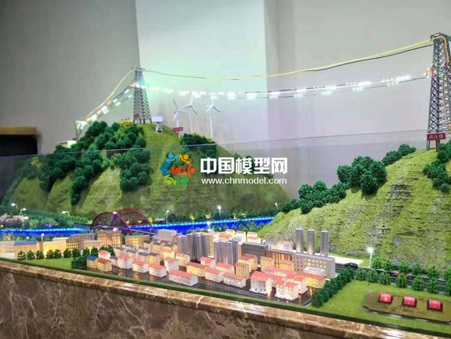 在線電力監控沙盤模型