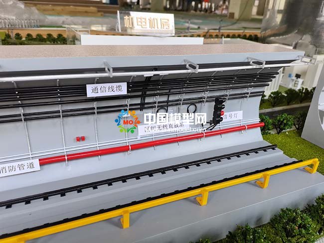 城市軌道交通通信系統沙盤模型