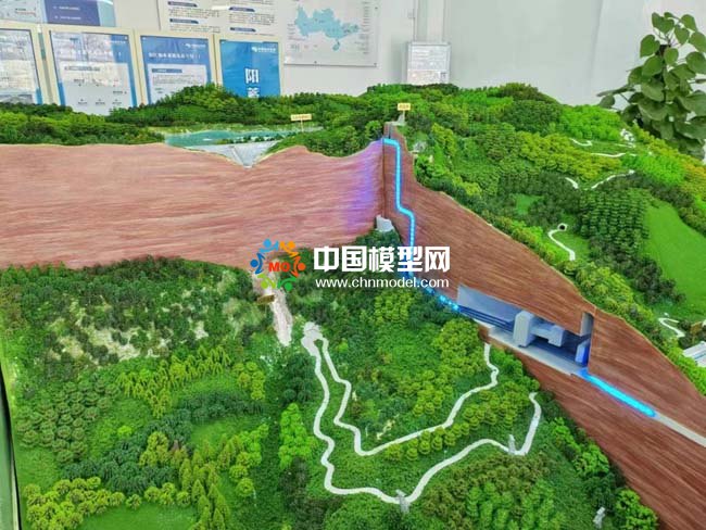 陽(yáng)江抽水蓄能電站沙盤(pán)模型