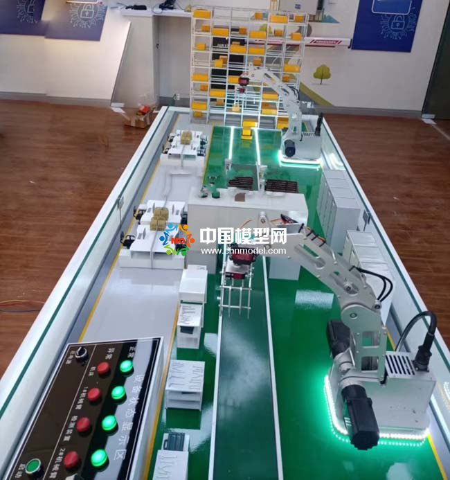 智能工業安全態勢感知平臺沙盤模型