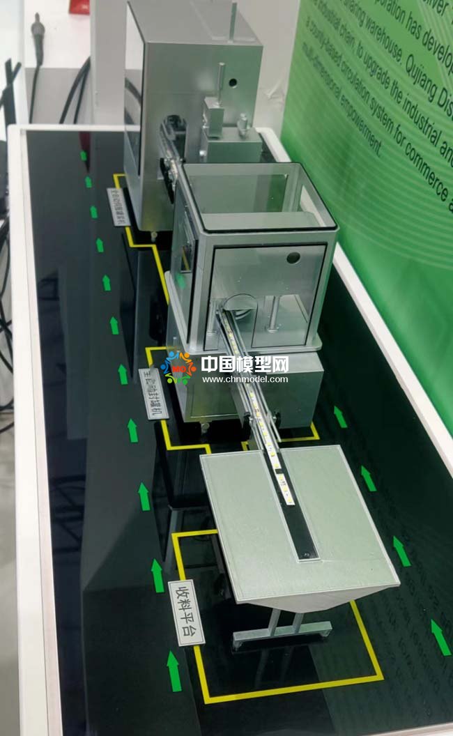 全自動封裝罐裝設備模型