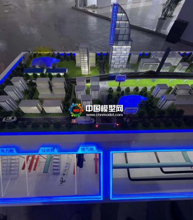 城市生命線工程安全運行監測沙盤模型