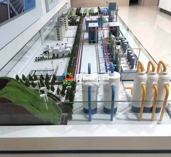 綠色能源CHP熱電聯產沙盤模型