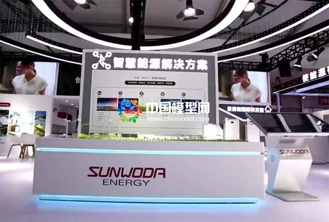 零碳智慧園區智慧能源解決方案沙盤模型