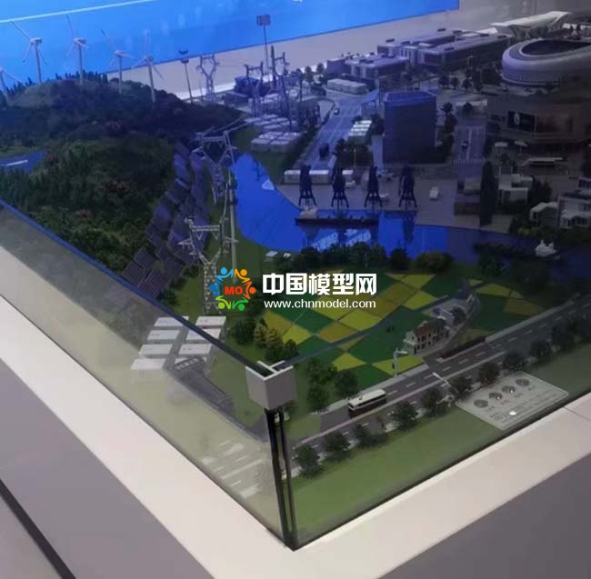 固態鋰電池應用場景沙盤模型