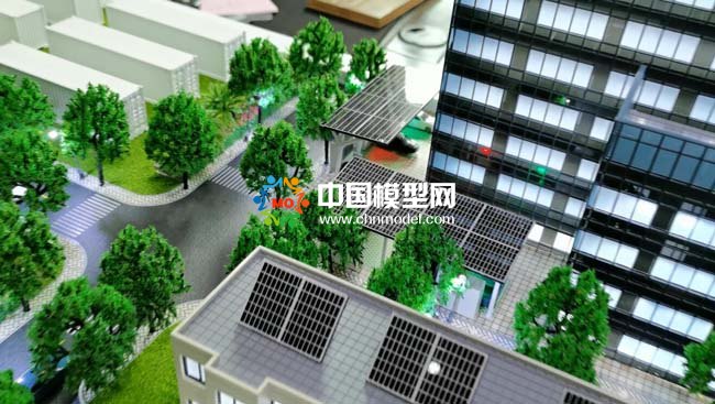 風光儲充沙盤模型