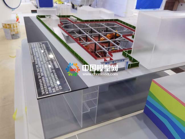 珠江星火1926地下工程沙盤模型