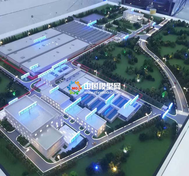 智能污水處理廠沙盤模型