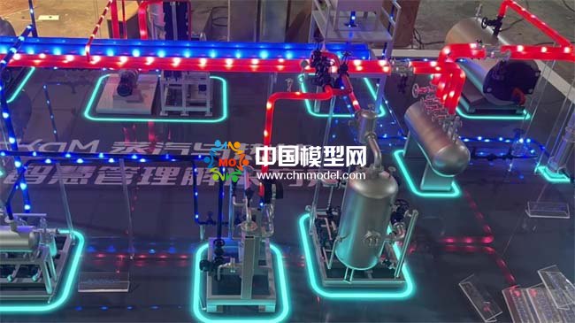 蒸汽與熱能智慧管理沙盤模型