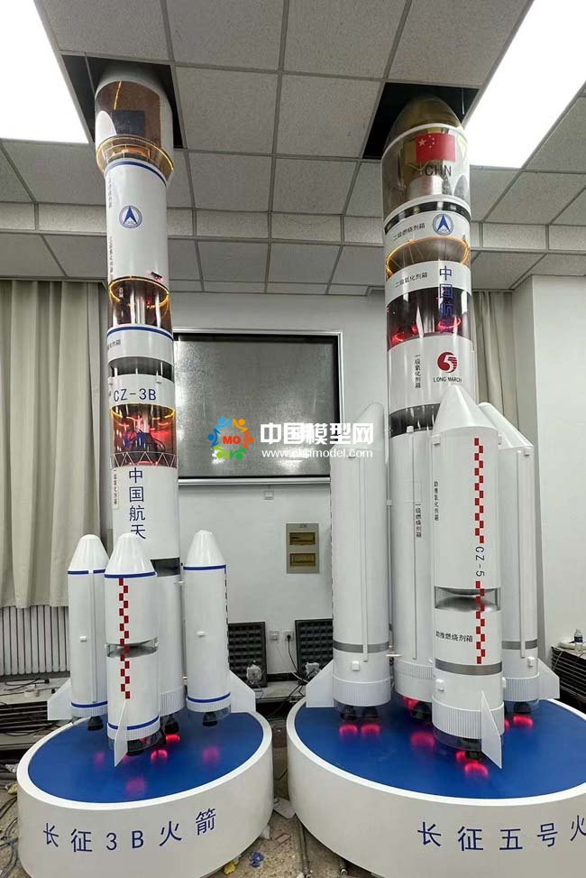 中國航天長征火箭模型