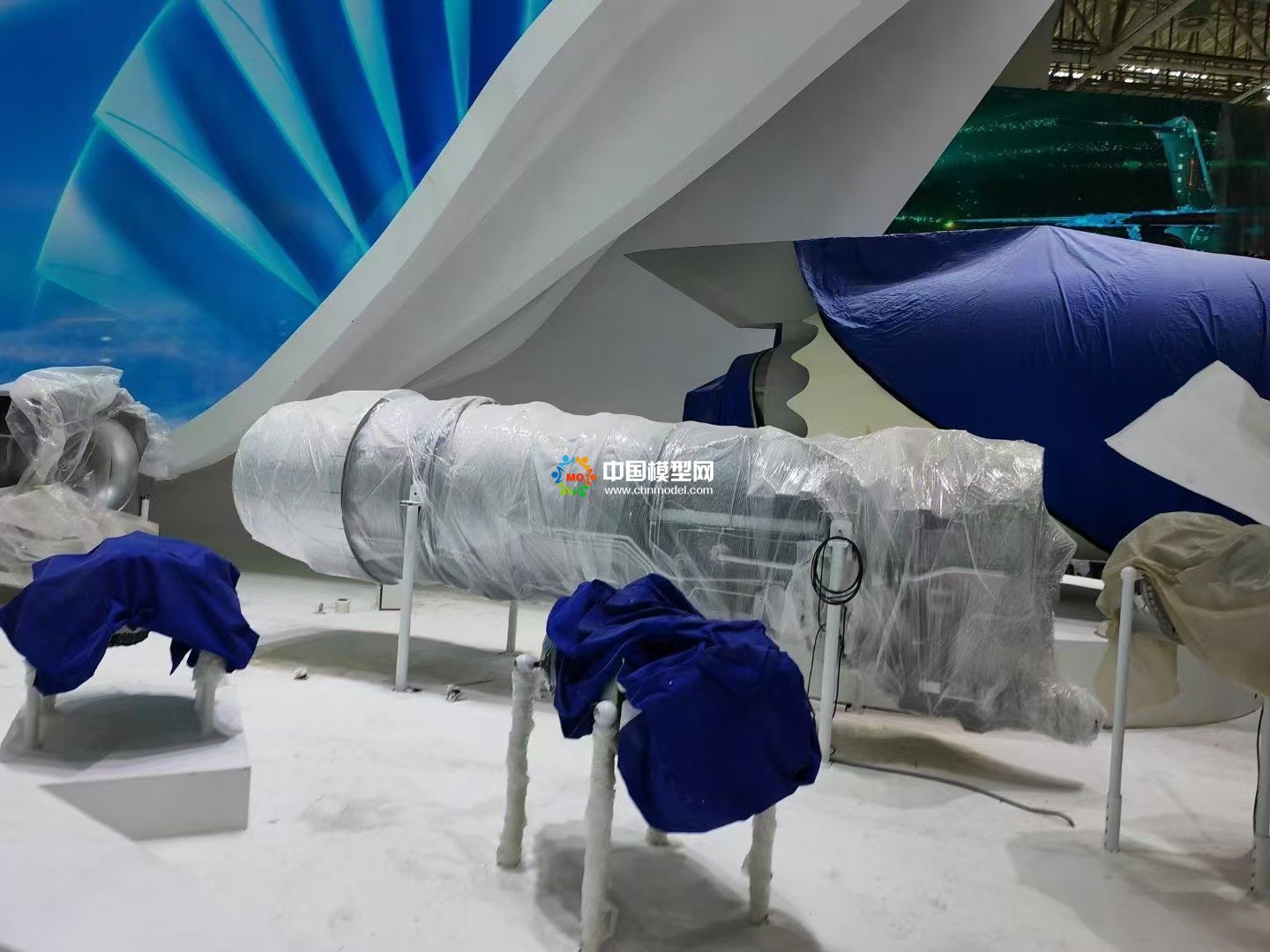 航空發(fā)動機設備模型設計制作