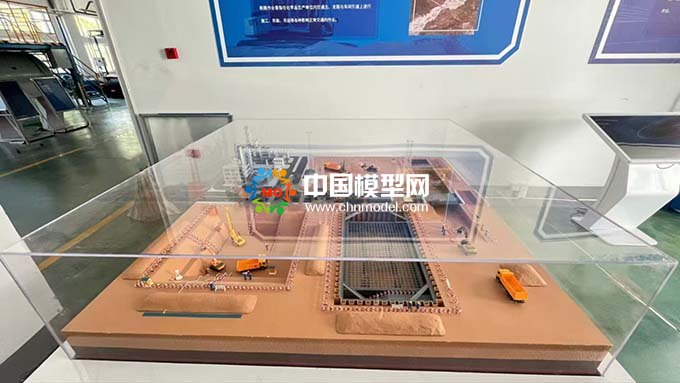 斷路作業沙盤模型