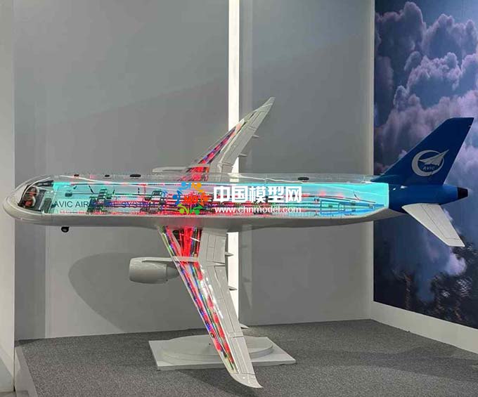 飛機(jī)航空電子系統(tǒng)沙盤(pán)模型