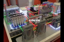 熱電冷節(jié)能循環(huán)系統(tǒng)沙盤(pán)模型