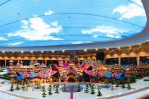 3D打印的恒大童世界建筑模型, 100多臺SLA設(shè)備,2.6噸光敏樹脂