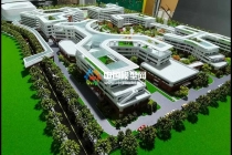 浙江建設技師學院龍游校區沙盤模型