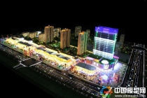 沙盤(pán)模型合理的燈光配備為模型增光添彩