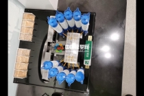 混凝土拌合站模型，混凝土攪拌站模型