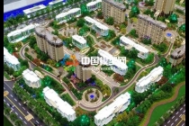 售樓部沙盤對仿真度要求較高,氛圍營造也很重要